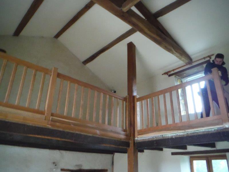 Solivage d'une longère à Saint Martin du Fx (79)